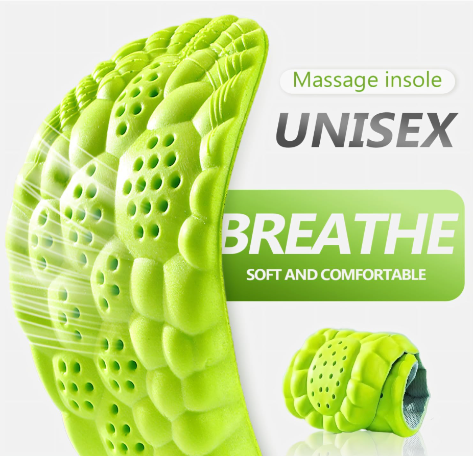 StratoSteps - Premium Memory Foam Einlegesohlen Orange